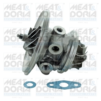 Core assembly, turbocharger